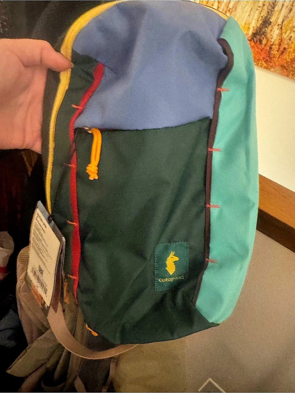 Cotopaxi Todo 8L Sling - Del Dia Color Block Green & Blue NWT